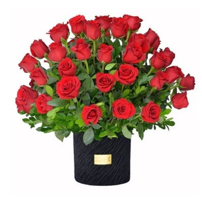 BOX DE 30 ROSAS IMPORTADAS