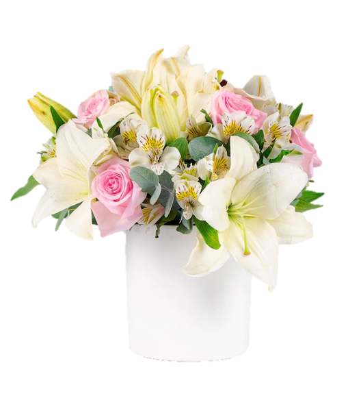 BOX PRIMAVERAL LILIUM Y ROSAS