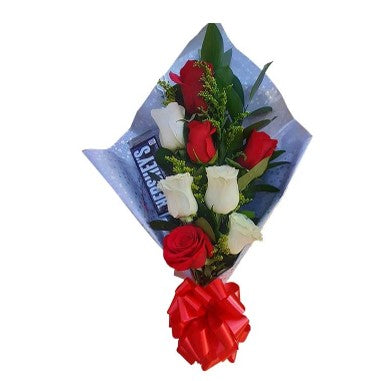 RAMO ROJO- BLANCO CON DELICIOSO CHOCOLATE