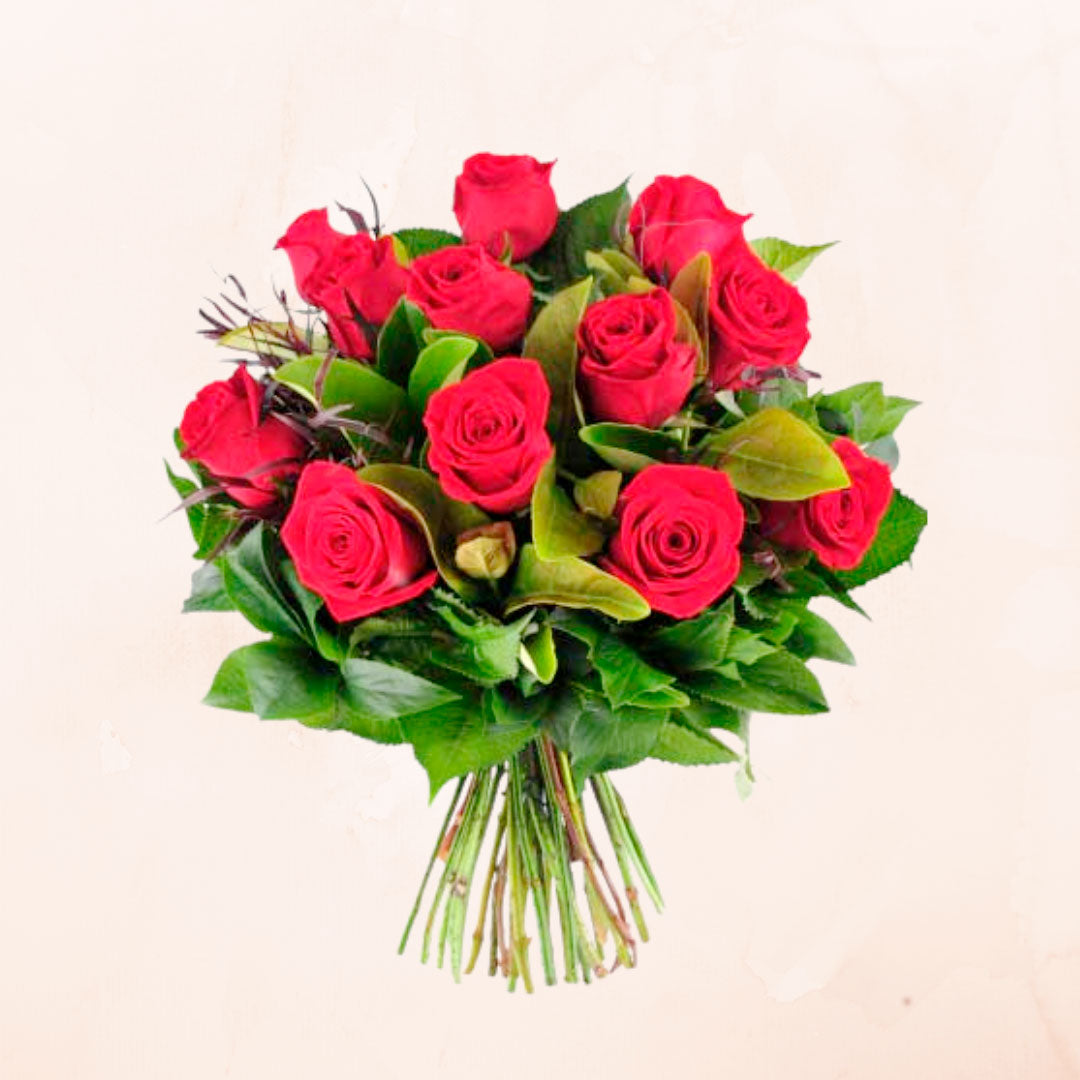 Ramo de 12 Rosas Rojas