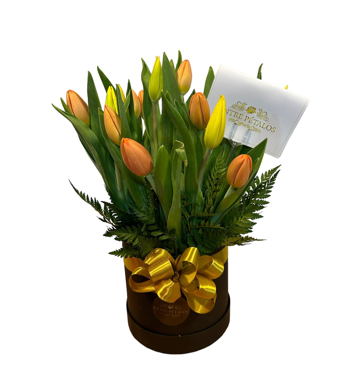 BOX MIX DE 20 TULIPANES COLORES A ELEGIR