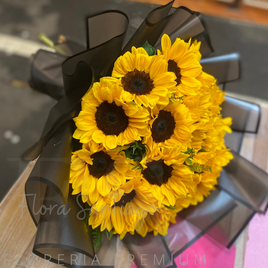 Ramo de 20 girasoles