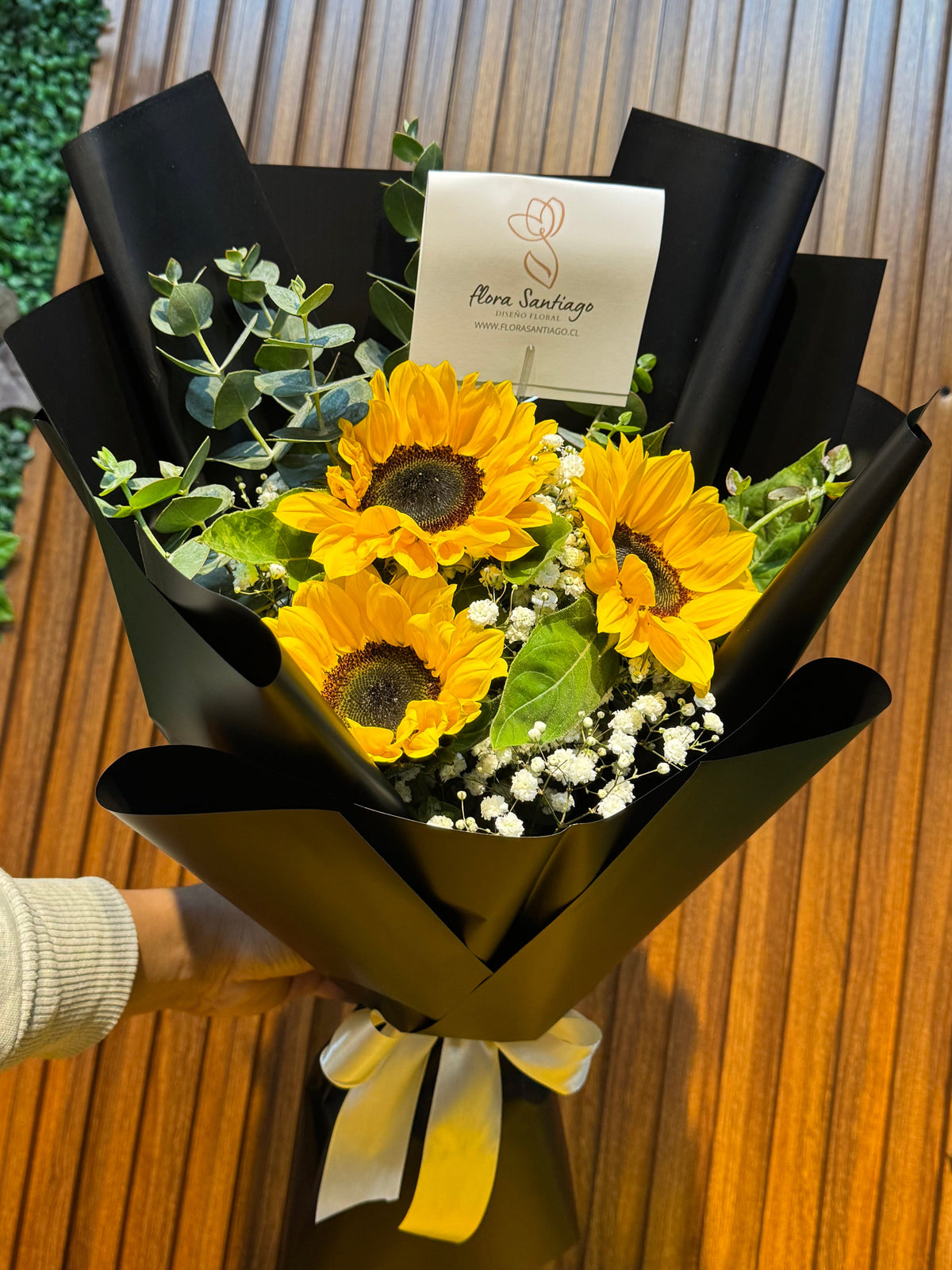 Ramo de 3 girasoles