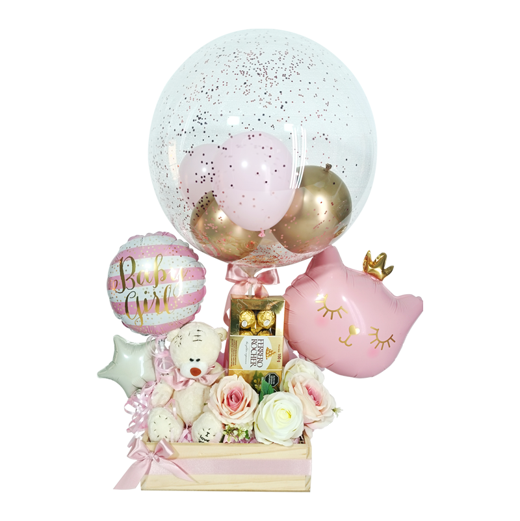 COMBO ARREGLO DE NACIMIENTO BEBE NIÑA