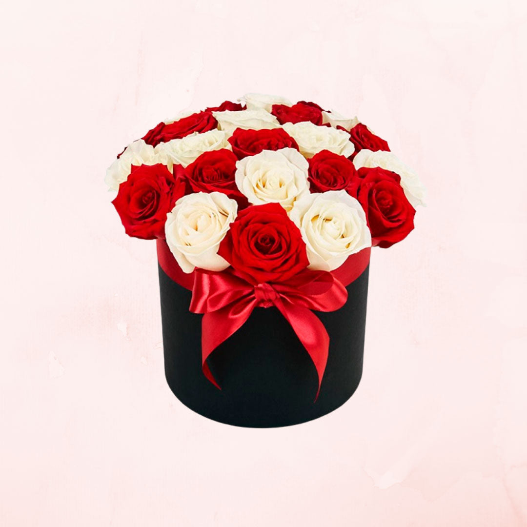 Box de 24 Rosas Importadas