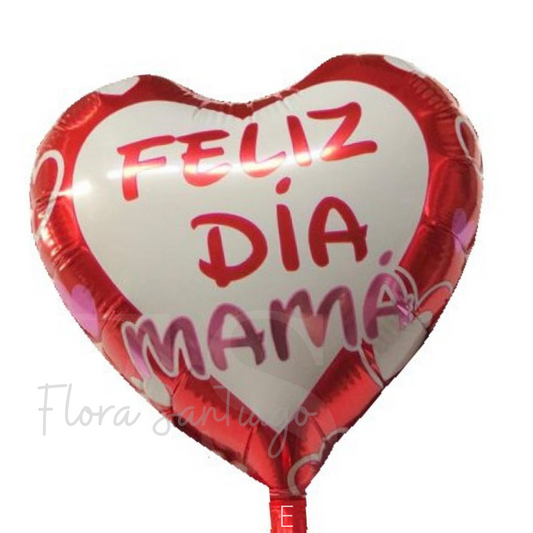 Globo Feliz día mamá.