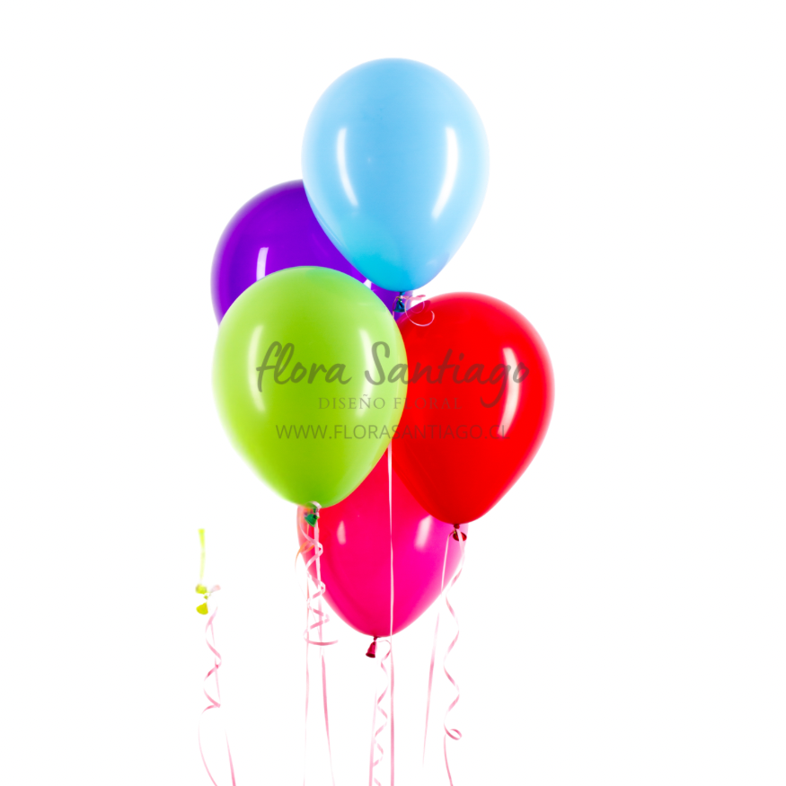 Globos con helio