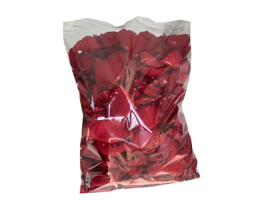 Pétalos de rosas naturales