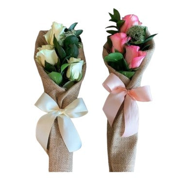 RAMO DE 3 ROSAS EN ARPILLERA