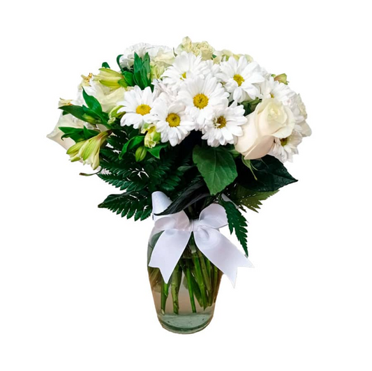 FLORERO MIX DE ROSAS-MAULE-ALSTROMERIAS BLANDO