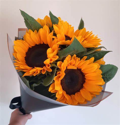 RAMO DE 5 GIRASOLES