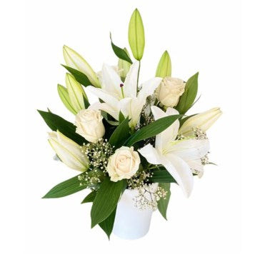 ENTRE NUBES ROSAS Y LILIUM BLANCO