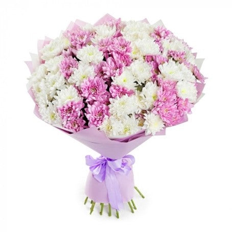 RAMO DE MAULE BLANCO Y LILA