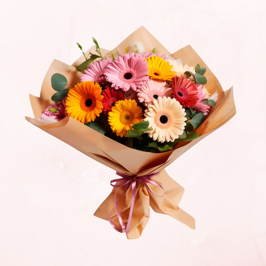 Ramo de 10 Gerberas Multicolor